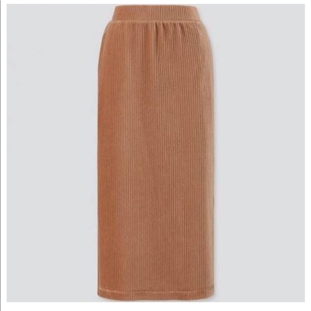 UNIQLO Corduroy Long Narrow Skirt